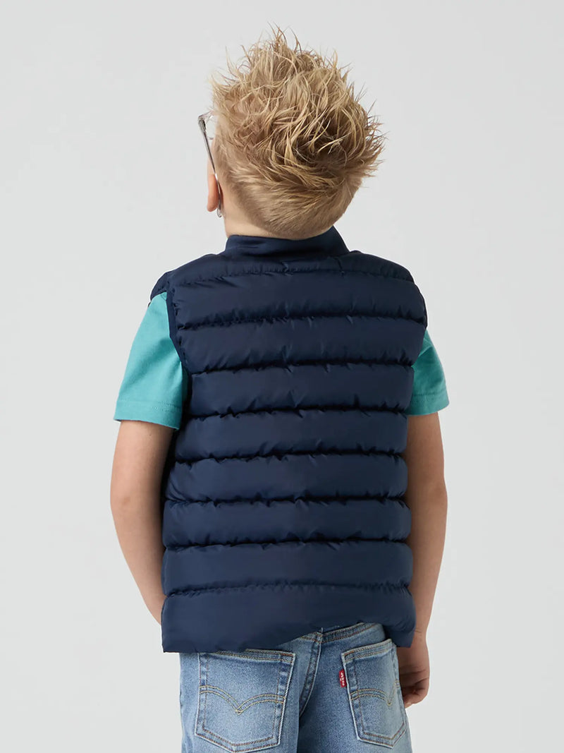 Back of the Levi's padded gilet.