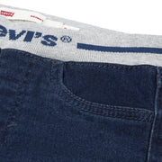 Levi's pull on jeans with grey elasticated waistband.