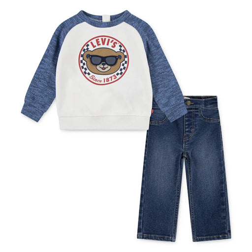 Levi's baby boy's sweatshirt & jeans - en740.