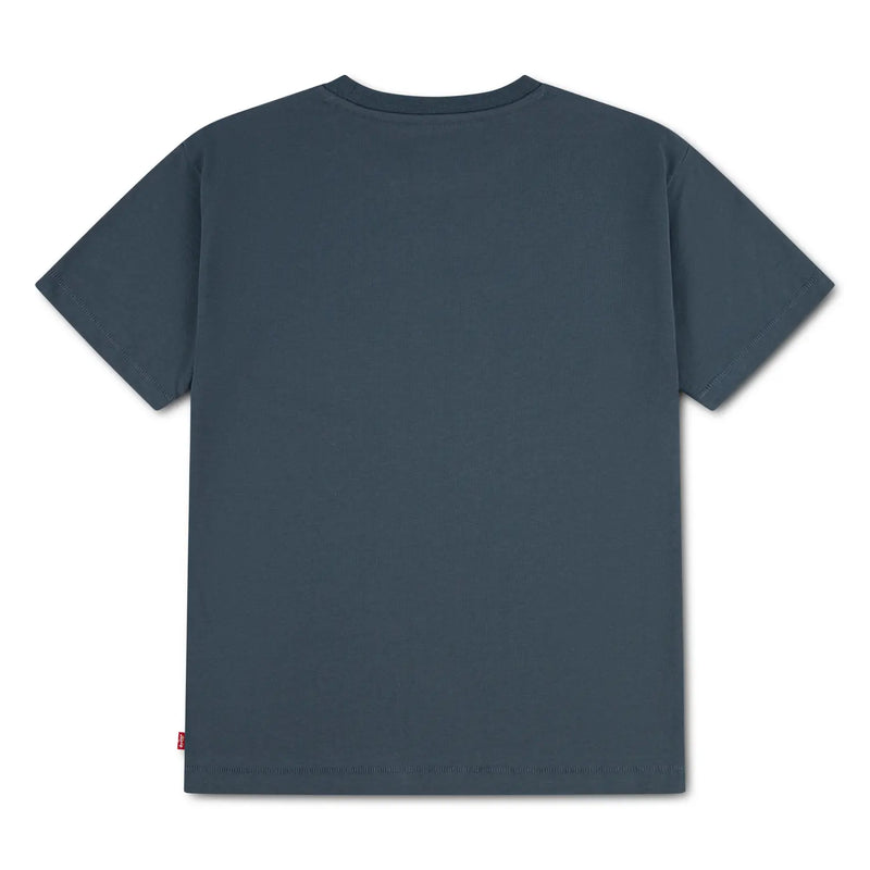 Rear view of the Levi's grey t-shirt.