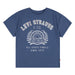 Levi's girl's blue varsity t-shirt - ek177.
