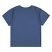 Back view of the Levi's blue varsity t-shirt.