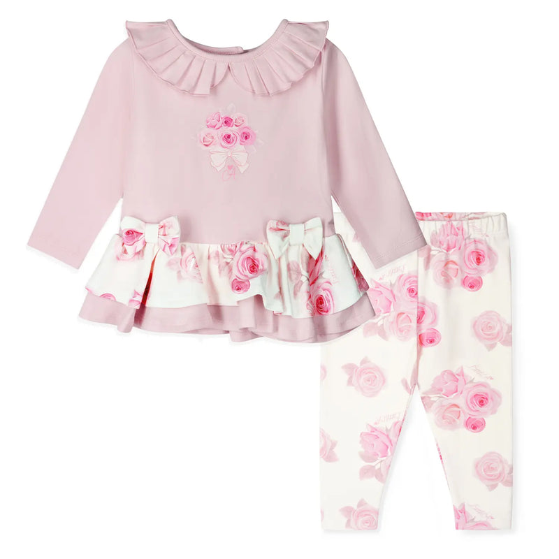 Little A baby girl's daisy leggings set - 26304.
