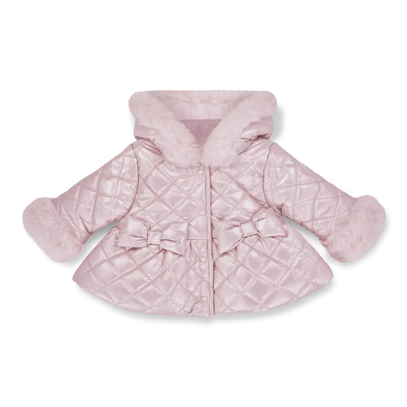 Little A pale pink dolly coat - 26301.