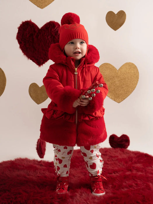 Red baby coat online