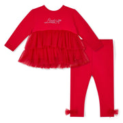 Little A baby girl's kayla leggings set - 25404.