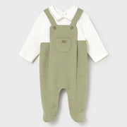 Mayoral boy's green babygrow - 02612.