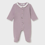 Mayoral girl's mauve babygrow - 02754.