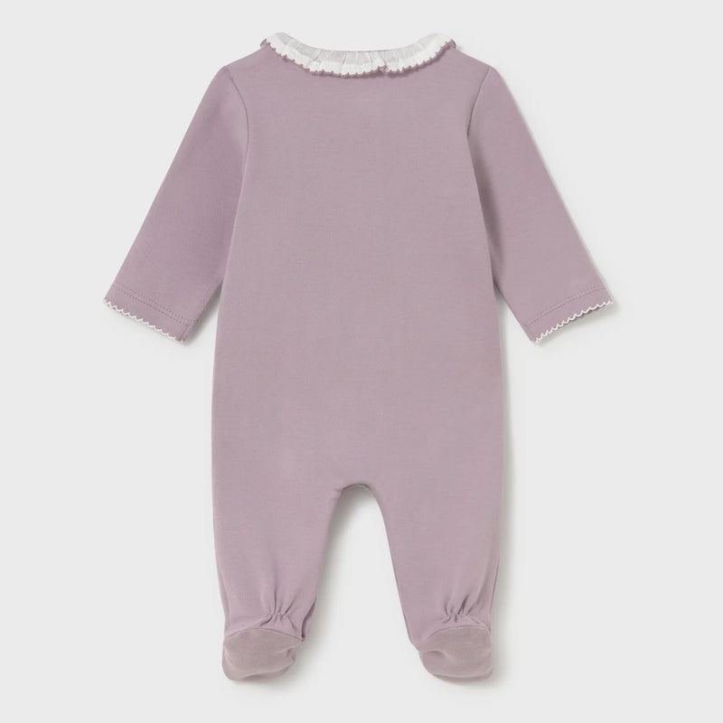 Rear view of the Mayoral babygrow.