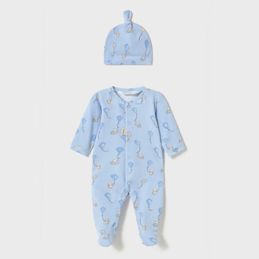 Mayoral baby boy's babygrow & hat - 01706.