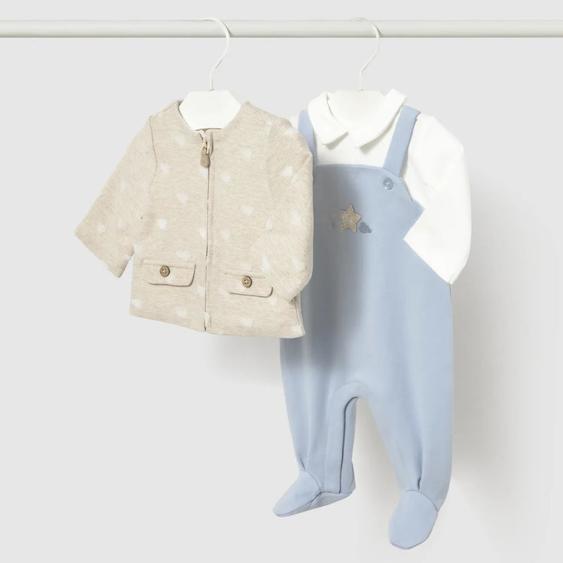 Mayoral sky babygrow & jacket - 02657.