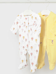 Mayoral baby girl's balloon babygrow - 01708.