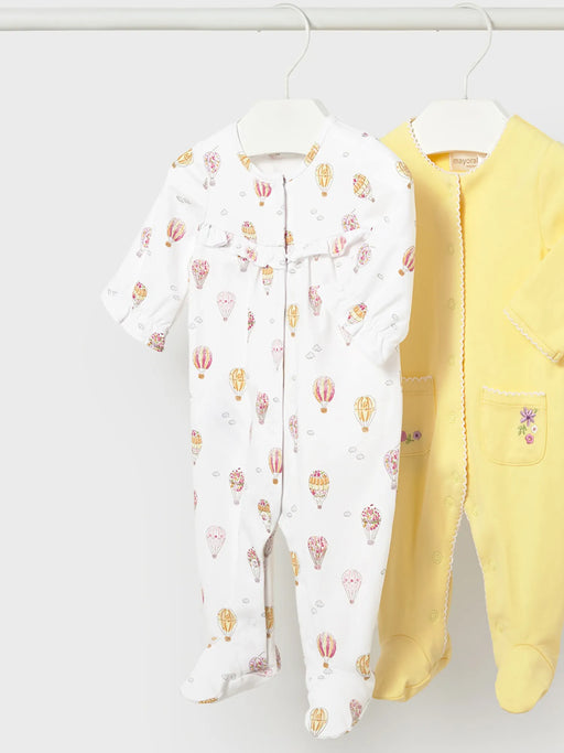 Mayoral baby girl's balloon babygrow - 01708.