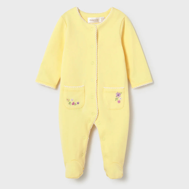 Mayoral baby girl's balloon babygrow - 01708.