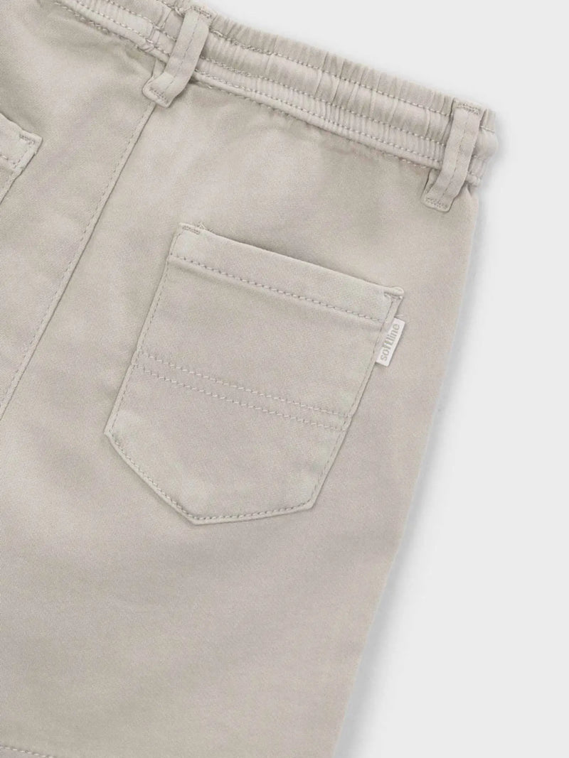 Closer look at the Mayoral bermuda shorts.