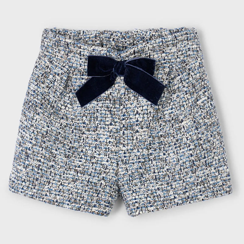 Mayoral girl's tweed shorts - 04224.
