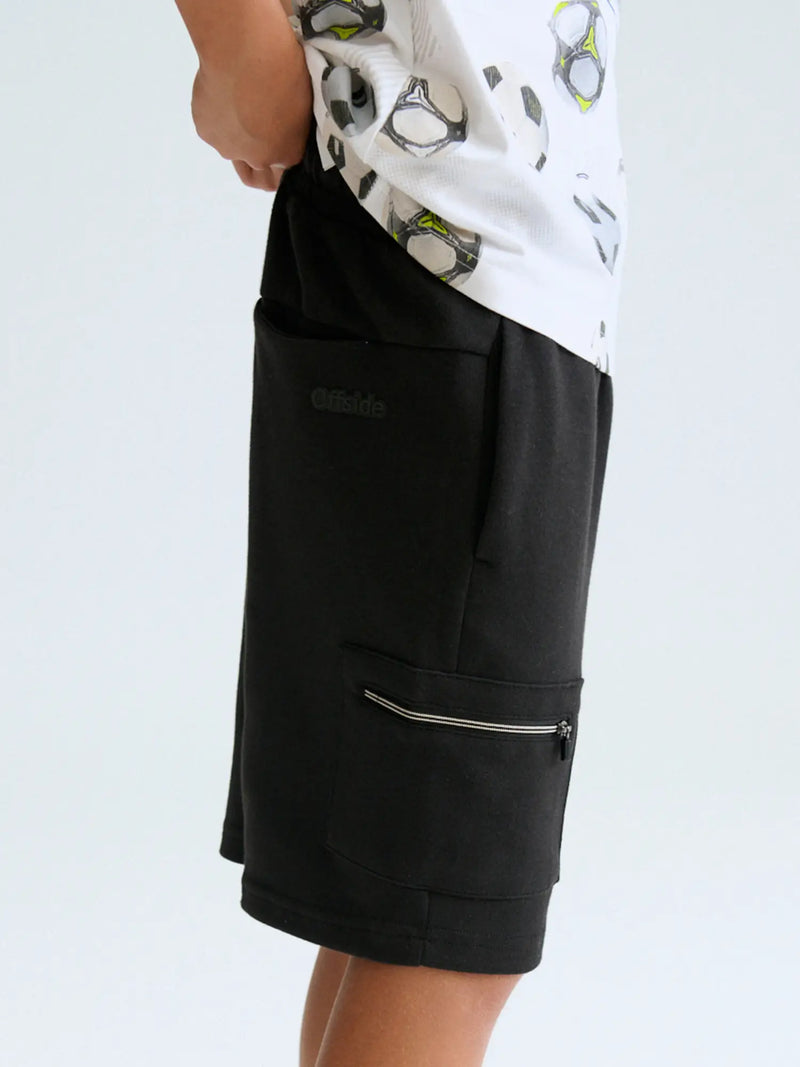 Mayoral bermuda shorts with zipped pockets on both legs.