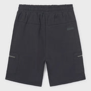 Rear view of the Mayoral boy's bermuda shorts.