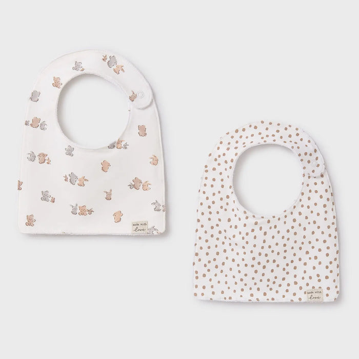 Mayoral Bib Set - Cream