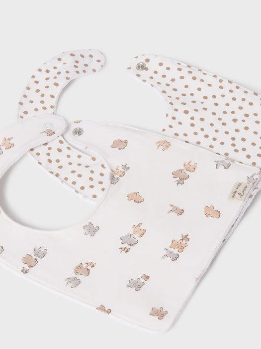 Mayoral Bib Set - Cream