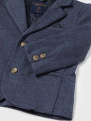 Mayoral blazer with faux tortoise shell buttons.