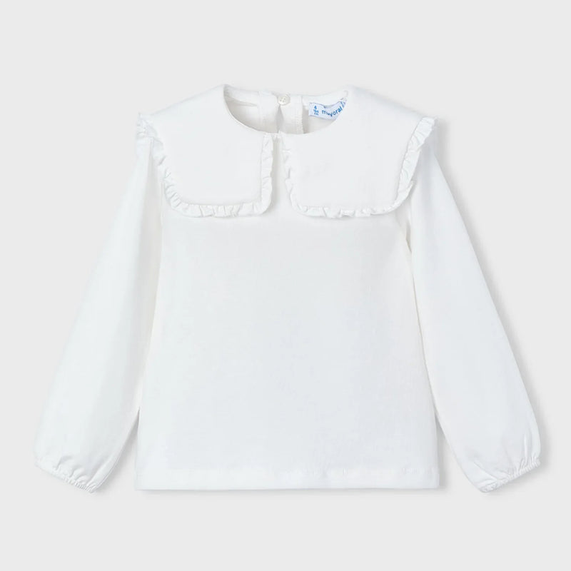 Girl's cream white bouse.