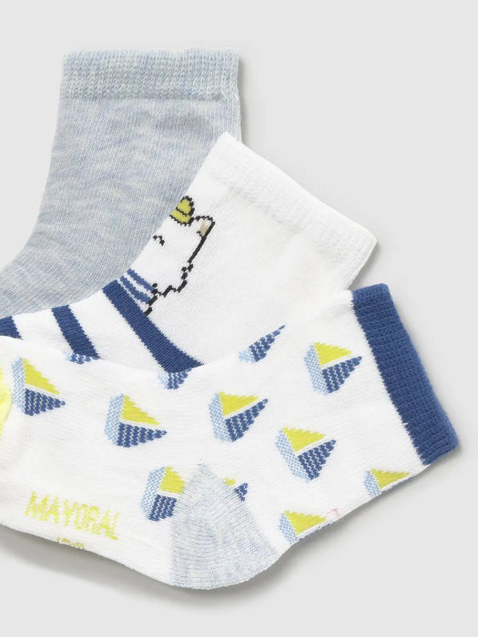 Closer look at the Mayoral sailboat sock set.