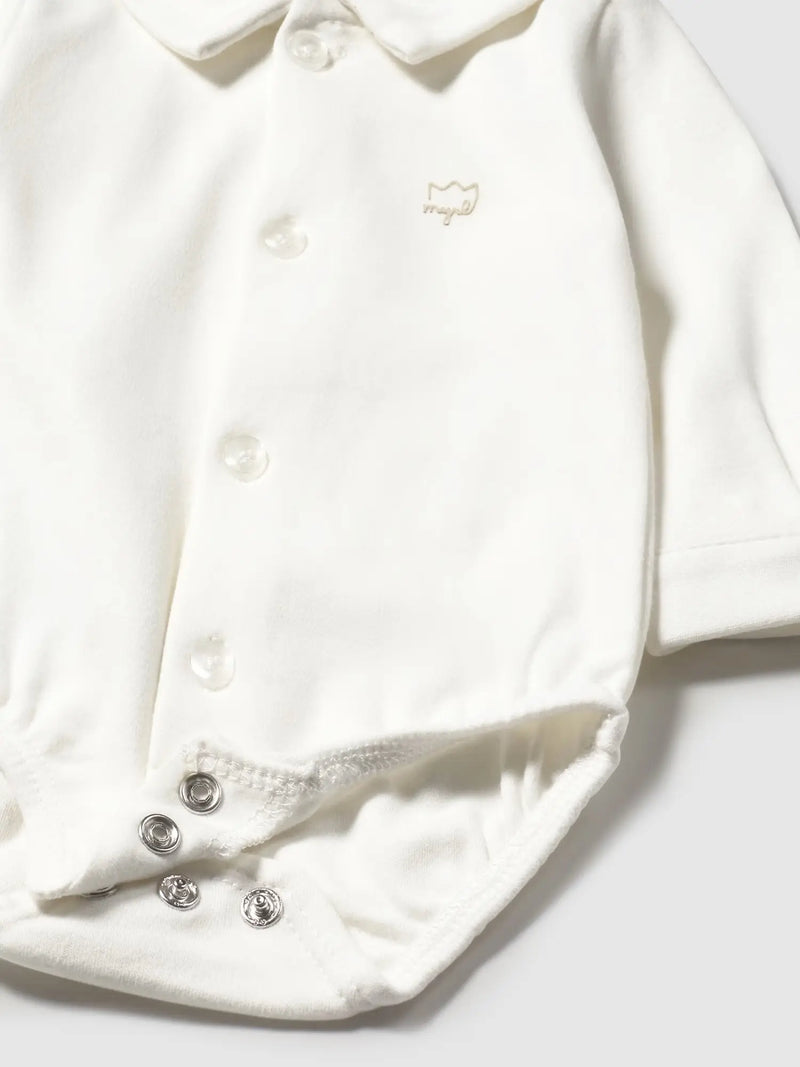 Closer look at the Mayoral bodysuit.