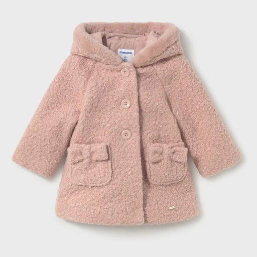 Mayoral baby girl's boucle coat - 02436.