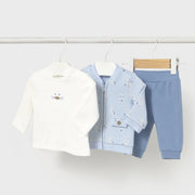 Mayoral baby boy's bunny rabbit tracksuit - 02622.