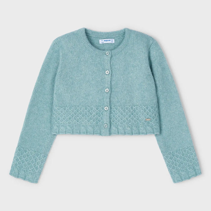 Mayoral green cardigan - 04361.