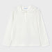 Mayoral long sleeve white top.