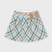 Mayoral girl's check skirt.