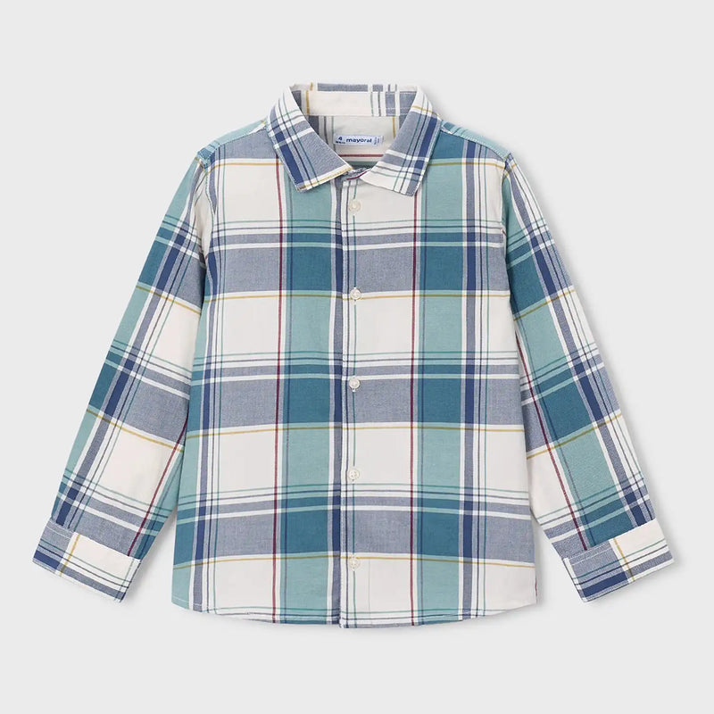 Mayoral checked shirt - 04102.