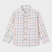 Mayoral boy's checked shirt - 04144.