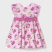 Mayoral pink cherry print dress - 01914.