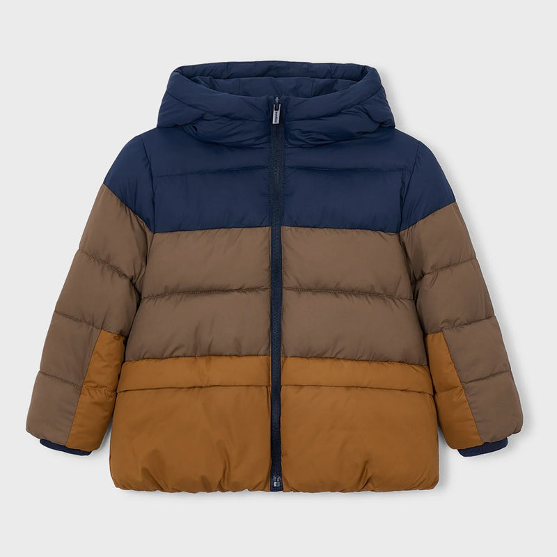Mayoral boy's colourblock coat - 04403.