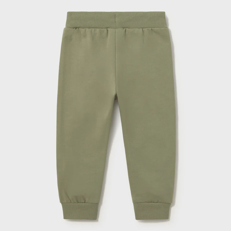 Mayoral boy's green track bottoms.