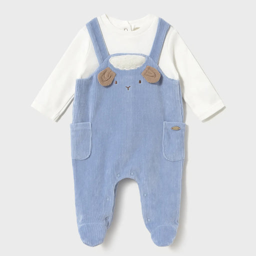 Mayoral baby boy's corduroy babygrow - 02660.