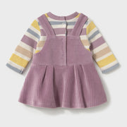 Back of the Mayoral corduroy pinafore.