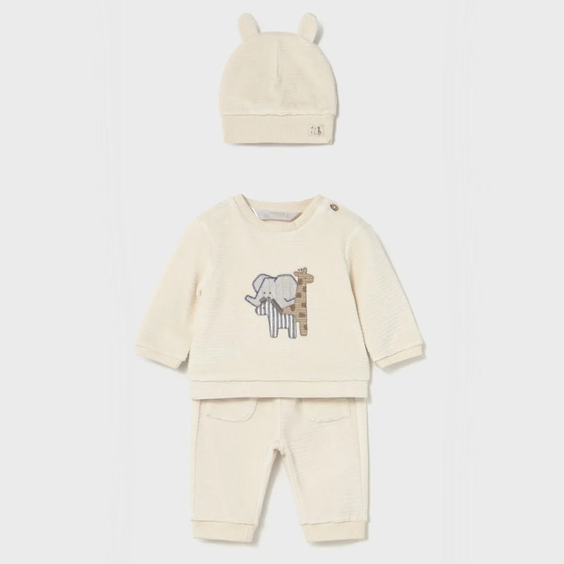 Mayoral baby boy's corduroy tracksuit - 02624.