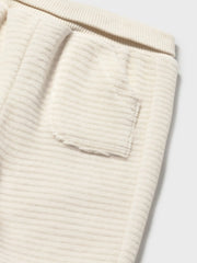 Closer view of the Mayoral corduroy tracksuit.