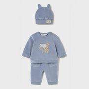 Mayoral baby boy's corduroy tracksuit - 02624.