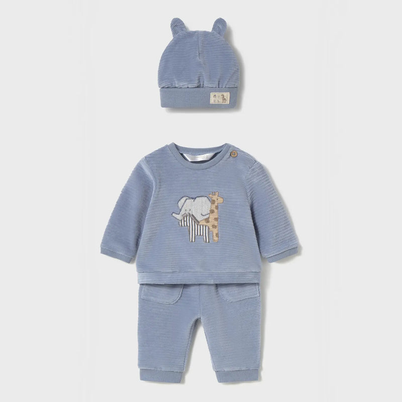 Mayoral baby boy's corduroy tracksuit - 02624.