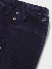 Closer look at the Mayoral corduroy trousers.