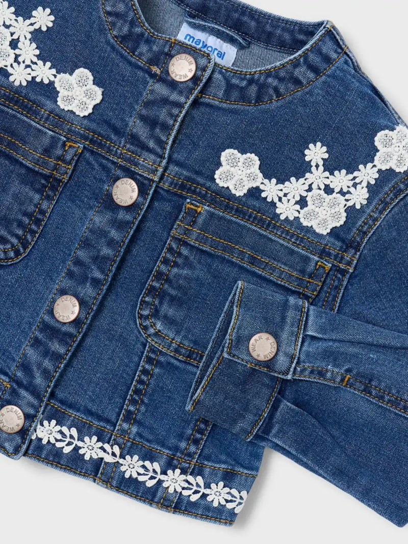 Mayoral Denim Jacket - Dark