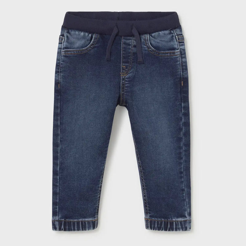 Mayoral baby boy's denim joggers - 02543.