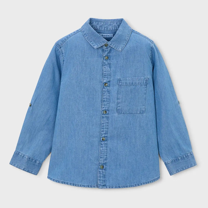 Mayoral boy's denim shirt - 03122.