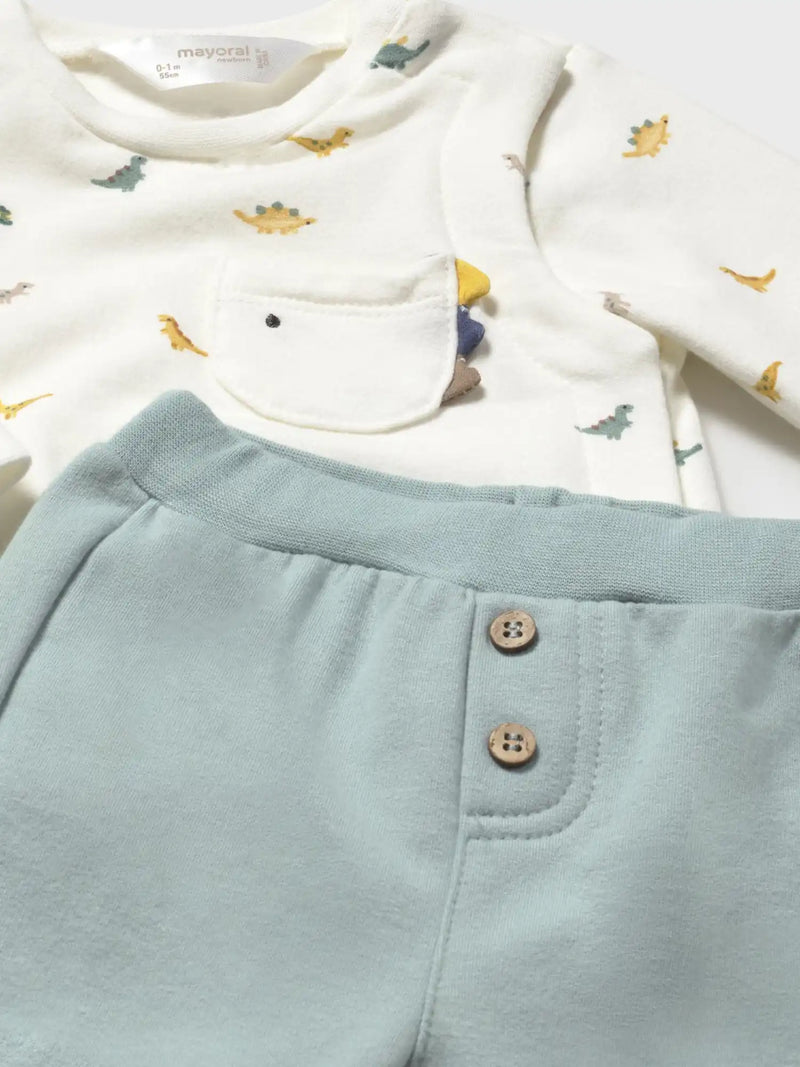 Mayoral Dino Tracksuit - Green