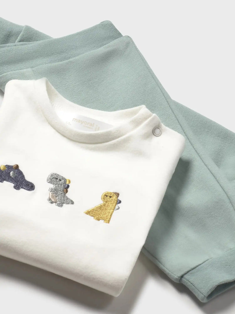 Mayoral Dino Tracksuit - Green